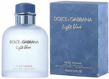 Чоловіча туалетна вода Dolce & Gabbana Light Blue Pour Homme (Дільче Габбана Лайт Блю Пур Хом) 75 мл sklad d1 фото