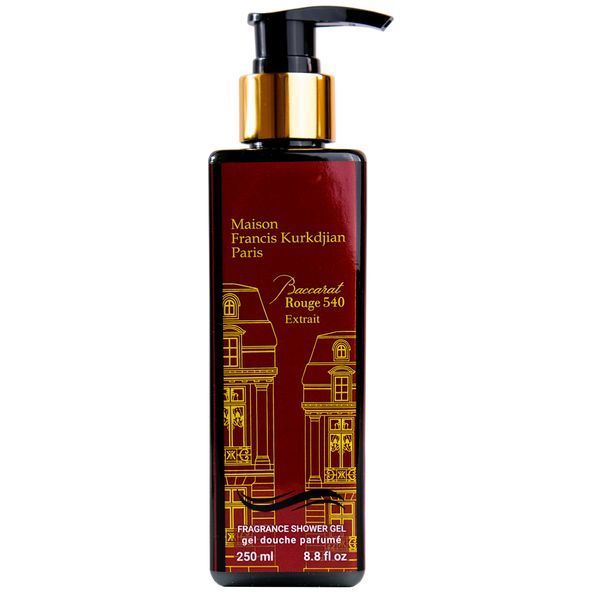 Парфюмированный гель для душа Maison Francis Kurkdjian Baccarat Rouge 540 Extrait De Parfum Exclusive EURO 250 мл 16113-01 фото