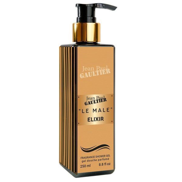 Парфумований гель для душу Jean Paul Gaultier Le Male Elixir Exclusive EURO 250 мл 18391-01 фото