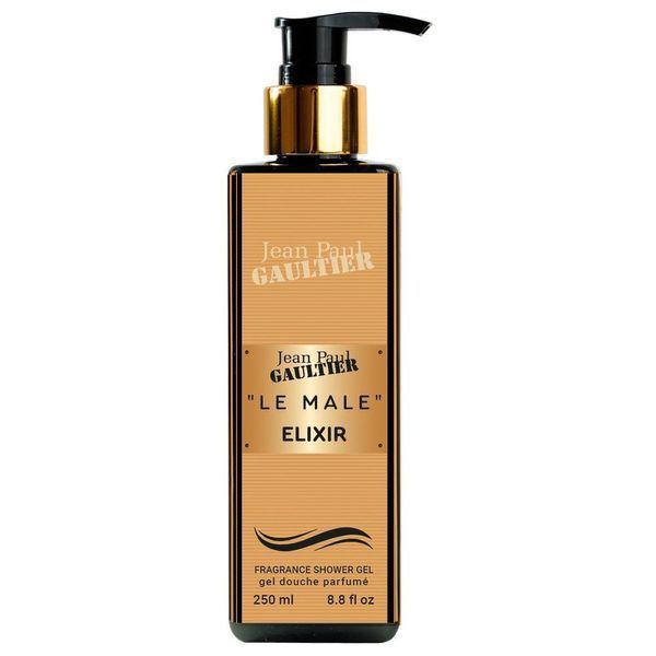 Парфумований гель для душу Jean Paul Gaultier Le Male Elixir Exclusive EURO 250 мл 18391-01 фото