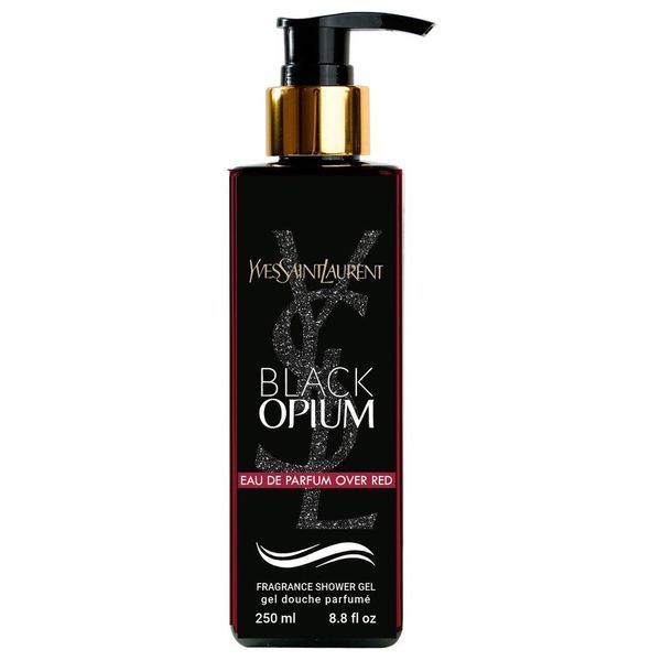 Парфумований гель для душу Yves Saint Laurent Black Opium Over Red Exclusive EURO 250 мл 18395-01 фото