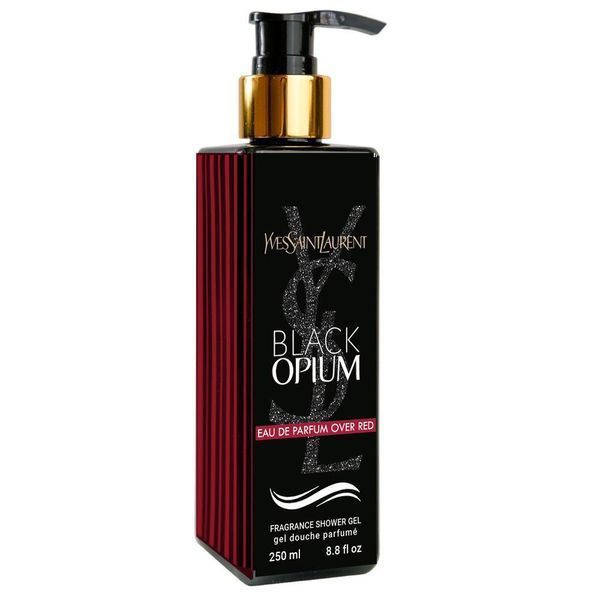 Парфумований гель для душу Yves Saint Laurent Black Opium Over Red Exclusive EURO 250 мл 18395-01 фото