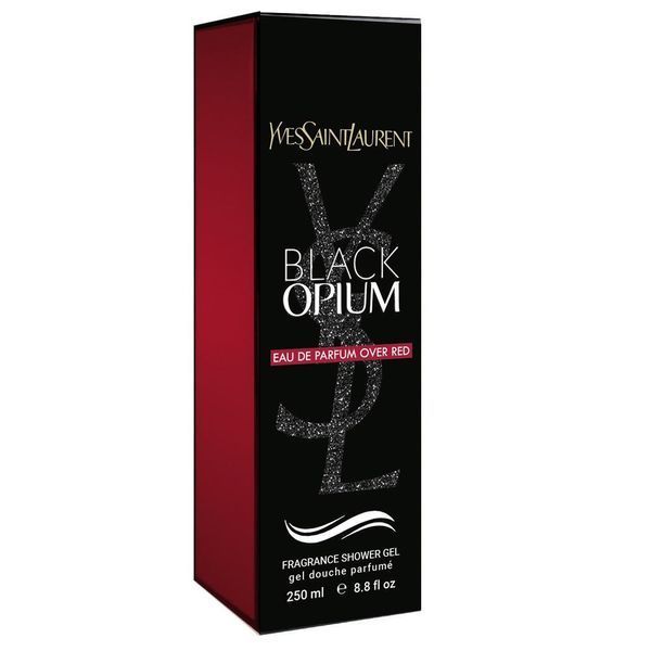 Парфумований гель для душу Yves Saint Laurent Black Opium Over Red Exclusive EURO 250 мл 18395-01 фото