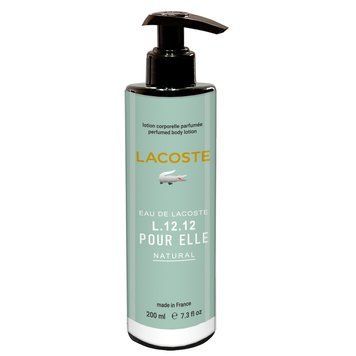 Парфумований лосьйон для тіла Lacoste Eau de Lacoste L.12.12 Pour Elle Natural Brand Collection 200 мл 17226-01 фото