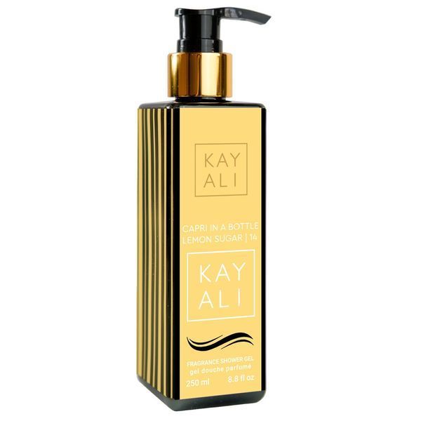Парфумований гель для душу Kayali Capri in a Bottle Lemon Sugar | 14 Exclusive EURO 250 мл 19024-01 фото