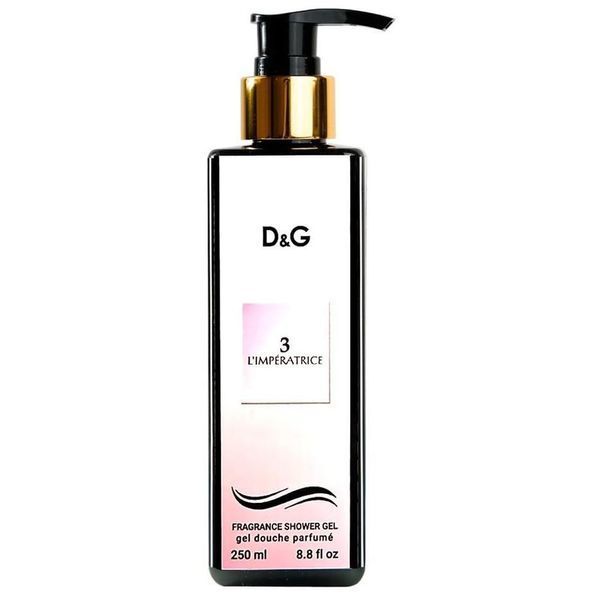 Парфумований гель для душу Dolce&Gabbana 3 L`Imperatrice Exclusive EURO 250 мл 17862-01 фото