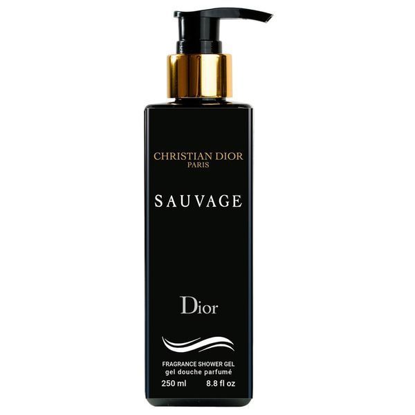 Парфумований гель для душу Dior Sauvage Exclusive EURO 250 мл 19030-01 фото