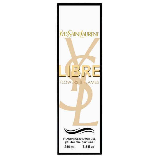 Парфумований гель для душу Yves Saint Laurent Libre Flowers & Flames Exclusive EURO 250 мл 19025-01 фото